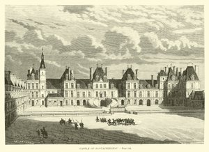Fontainebleau kastélya alkotó: French School