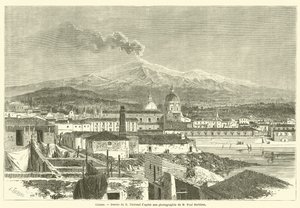Catania (metszet) alkotó: French School