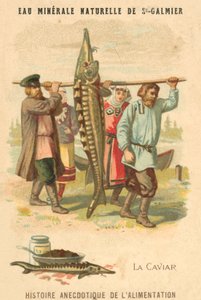 Kaviár (chromolitho) alkotó: French School