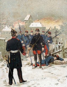 Loigny temetője december 2-án alkotó: French School