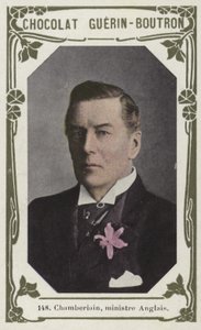 Chamberlain, brit miniszter (színes fotó) alkotó: French School