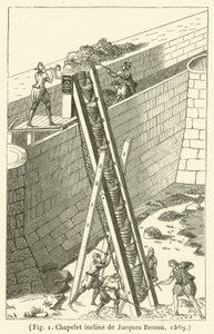Chapelet lejtő Jacques Besson által alkotó: French School
