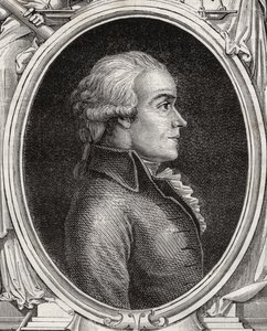 Charles Cochon de Lapparent, Louis Blanc (1811-82) "Histoire de la Revolution Francaise" című művéből alkotó: French School