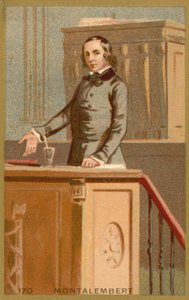 Charles Forbes Rene de Montalembert francia történész