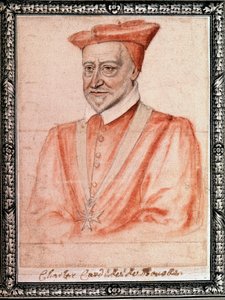 Charles de Bourbon (1523-1590), Rouen érseke (rajz) alkotó: French School
