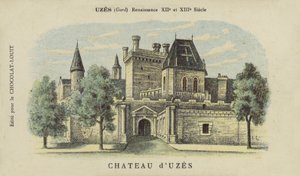 Chateau dUzes, Uzes, Gard alkotó: French School