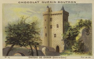 Chinon kastélya, Indre-et-Loire alkotó: French School