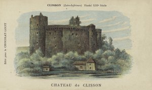 Chateau de Clisson, Clisson, Loire-Inferior alkotó: French School