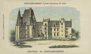 Chateau de Fontaine-Henry, Fontaine-Henry, Calvados alkotó: French School