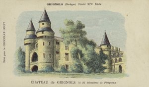 Chateau de Grignols, Grignols, Dordogne alkotó: French School