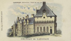 Chateau de Langeais, Langeais, Indre-et-Loire alkotó: French School