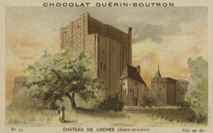 Loches-kastély, Indre-et-Loire alkotó: French School