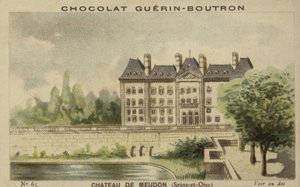 Meudon kastélya, Seine-et-Oise alkotó: French School