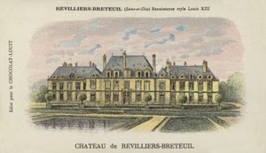 Chateau de Revilliers-Breteuil, Revilliers-Breteuil, Seine-et-Oise alkotó: French School
