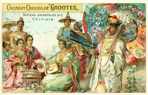 kínai (chromolitho) alkotó: French School