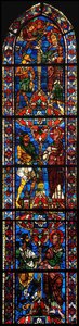 Krisztus kísértve van a vadonban alkotó: French School