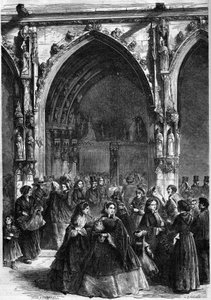 Christian Rie – Virágvasárnap: ágak kiosztása a Saint Germain l