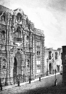 Irgalmasság temploma, Lima (metszet) alkotó: French School