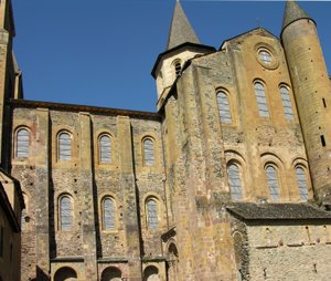 St. Foy templom, 1050 körül Odolric apát kezdte alkotó: French School