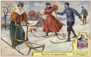 Cibils kártya síelés és szánkózás alkotó: French School