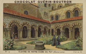 A Notre-Dame du Puy kolostor, Haute-Loire alkotó: French School
