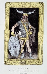 Clovis 1er - a Touchatout "" Franciaország Tintamarresque történetében "" című részben alkotó: French School