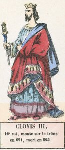 Clovis III alkotó: French School