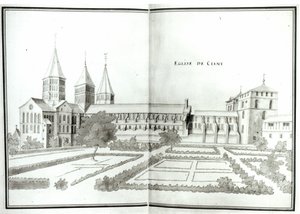 Cluny Abbey, Grand Atlas, t.2 (wc papíron) alkotó: French School
