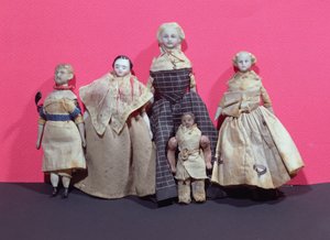 Babagyűjtemény, amelyet valószínűleg Honore de Balzac (1799-1850) használt a La Comedie Humaine emlékirataként alkotó: French School