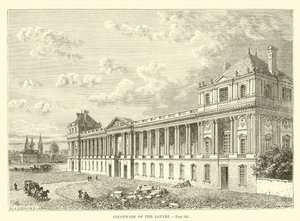 A Louvre oszlopcsarnoka alkotó: French School