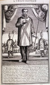 Az inkvizíció elítélte, Spanyolország XVIII alkotó: French School