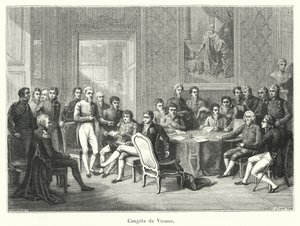 Bécsi Kongresszus (metszet) alkotó: French School