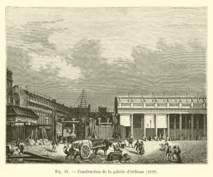 Az Orléans-i Képtár építése, 1829 alkotó: French School