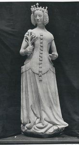 Bajor Izabella (1371-1435) szobrának másolata