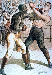 Corbett-Jackson: 61 forduló a meccs nélkül! 1891 alkotó: French School