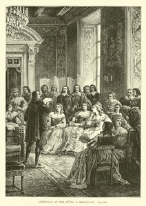 Corneille a Hotel Rambouillet-ban alkotó: French School