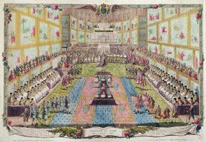 Lajos koronázása a reimsi székesegyházban 1775. június 11-én alkotó: French School