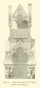 A Szűz feletti lombkorona, a Szűz kapuja alkotó: French School