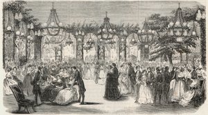 Táncszalon épült a Hotel Lambert kertjében az Ile Saint Louis-on, 2 rue Saint Louis en l
