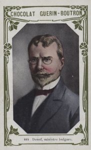 Danef, bolgár miniszter (színes fotó) alkotó: French School