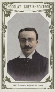 Dausset, depute de Paris (színes fotó) alkotó: French School