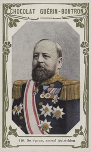 De Spaun, osztrák tengernagy (színes fotó) alkotó: French School