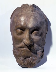 Henrik (1553-1610) francia király halotti álarca (viasz) alkotó: French School