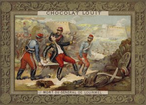 Lourmel tábornok halála, inkermani csata, krími háború, 1854 alkotó: French School