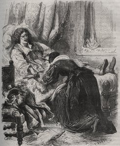 Jean Baptiste (Jean-Baptiste) Poquelin, dit Moliere (1622-1673), február 17. alkotó: French School