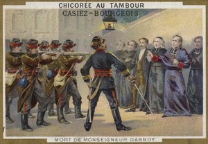 Monsignor Darboy, Párizs érseke meghalt 1871-ben alkotó: French School