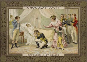 Napóleon halála Szent Ilonán, 1821 alkotó: French School