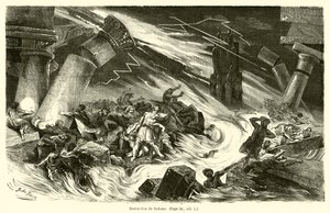 Destruction de Sodome (metszet) alkotó: French School