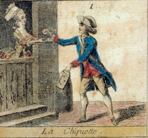 Részlet a Cree goose játékából: a racsnis alkotó: French School