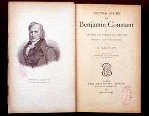 Benjamin Finstnt naplója. 1895-ös kiadás. alkotó: French School
